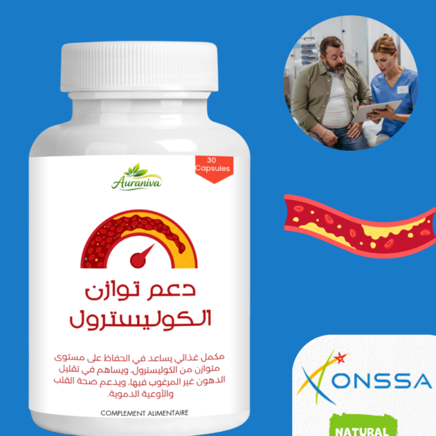 مكمل طبيعي يدعم توازن الكوليسترول